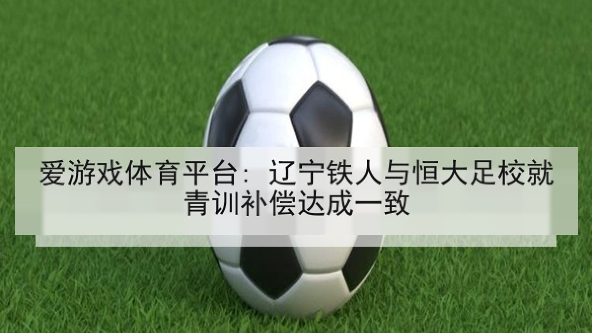 爱游戏体育平台: 辽宁铁人与恒大足校就青训补偿达成一致